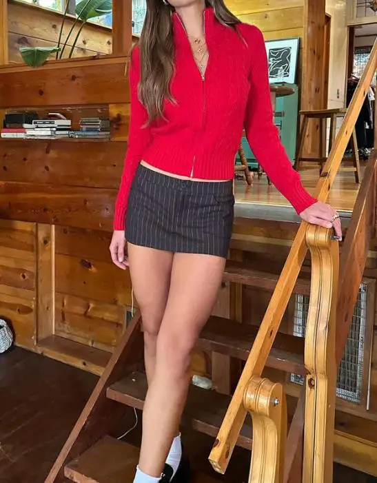 Women's Long Sleeved Zipper Jacket Sweater Leisure Vacation Autumn Winter 2025 Fashionable Comfortable Clothing
Women's Long Sleeved Zipper Jacket Sweater Leisure Vacation Autumn Winter 2025 Fashionable Comfortable Clothing