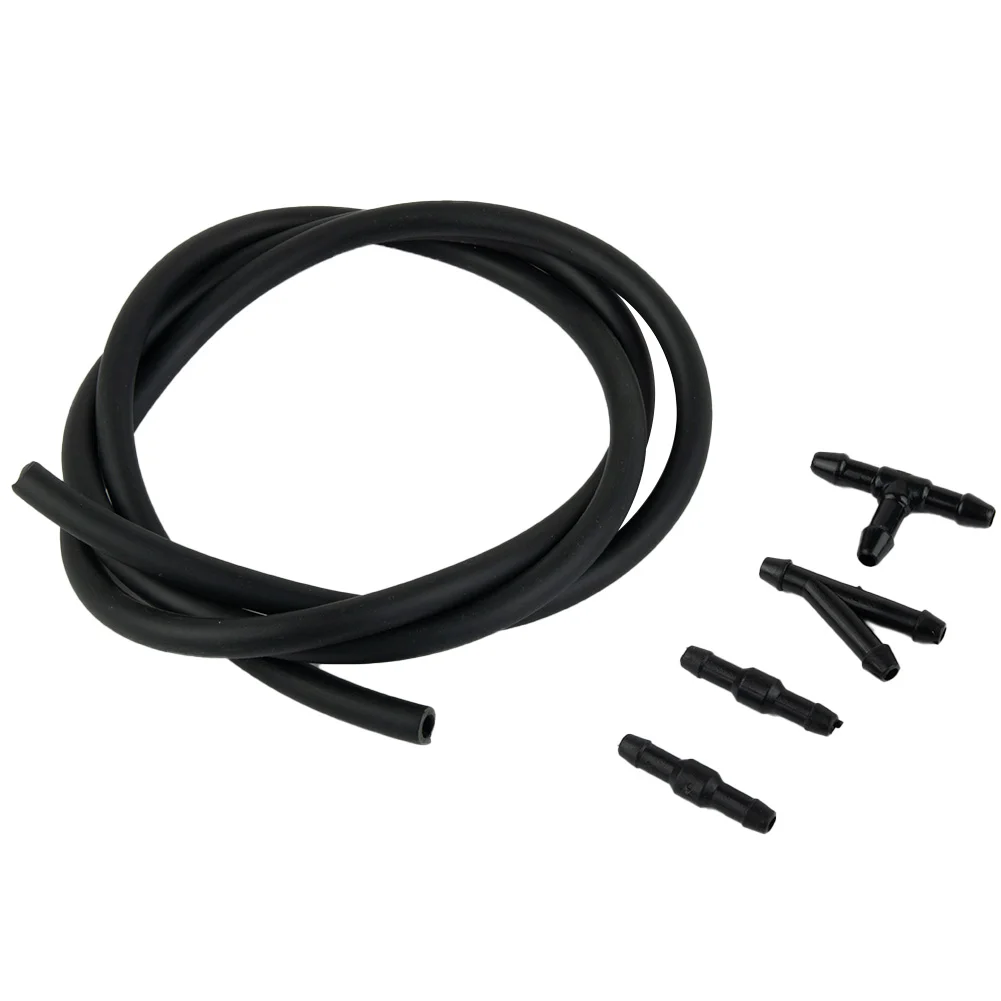 Kits Hose Washer Jet Windshield Black For Nozzle Pump Hose Connectors Rubber&Plastic T-Type Tube Pipe Replacement
Kits Hose Washer Jet Windshield Black For Nozzle Pump Hose Connectors Rubber&Plastic T-Type Tube Pipe Replacement