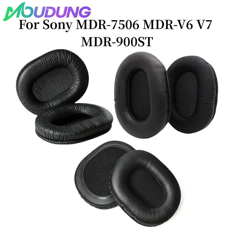 MOUDUNG Soft Leather Replacement Ear Pads for Sony MDR-7506 MDR-V6 V7 MDR-900ST Headphones Headset Earpads Ear Cover Cushions
MOUDUNG Soft Leather Replacement Ear Pads for Sony MDR-7506 MDR-V6 V7 MDR-900ST Headphones Headset Earpads Ear Cover Cushions