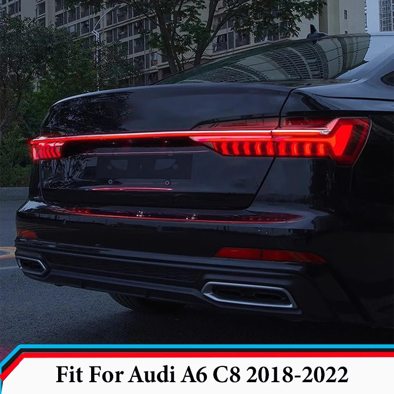 Dynamic Through Tail Lights Fit for Audi A6 C8 2018 2019 - 2022 Modification Trunk Streamer Taillight LED Throughout Tail Light
Dynamic Through Tail Lights Fit for Audi A6 C8 2018 2019 - 2022 Modification Trunk Streamer Taillight LED Throughout Tail Light