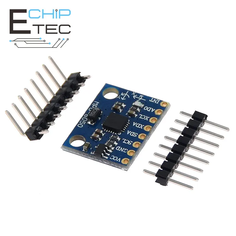 1PCS GY-521 MPU-6050 MPU6050 Module 3 Axis Analog Gyro Sensors + 3 Axis Accelerometer Module
1PCS GY-521 MPU-6050 MPU6050 Module 3 Axis Analog Gyro Sensors + 3 Axis Accelerometer Module