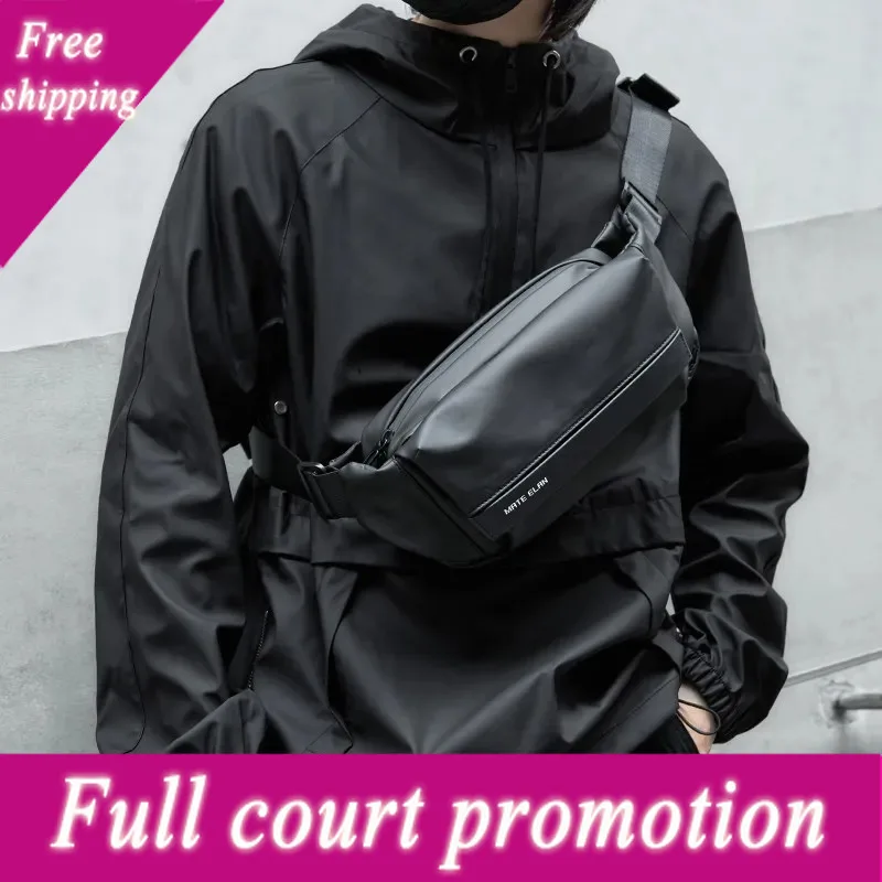Man's Shoulder Waist Bag for Outdoor Cycling Small Pack Hip PVC Leather Anti-theft Multifunction Boys Sport Daily Sling Bag
Man's Shoulder Waist Bag for Outdoor Cycling Small Pack Hip PVC Leather Anti-theft Multifunction Boys Sport Daily Sling Bag