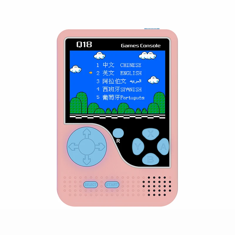 2024 New Handheld Game Player Color Screen Display Q18 Portable Game Player Mini Video Console For Christmas Gift
2024 New Handheld Game Player Color Screen Display Q18 Portable Game Player Mini Video Console For Christmas Gift