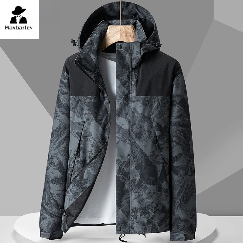 Outdoor Windproof Jacket Men's Autumn Waterproof Single Layer Detachable Cap Coat Couple's Mountain Climbing Fishing Windbreaker
Outdoor Windproof Jacket Men's Autumn Waterproof Single Layer Detachable Cap Coat Couple's Mountain Climbing Fishing Windbreaker
