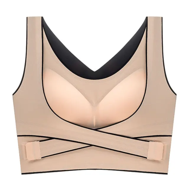 3D Shaping Posture Corrector Bra, Seamless Wireless Bralette with Cross Back Support & Anti-Sagging
3D Shaping Posture Corrector Bra, Seamless Wireless Bralette with Cross Back Support & Anti-Sagging