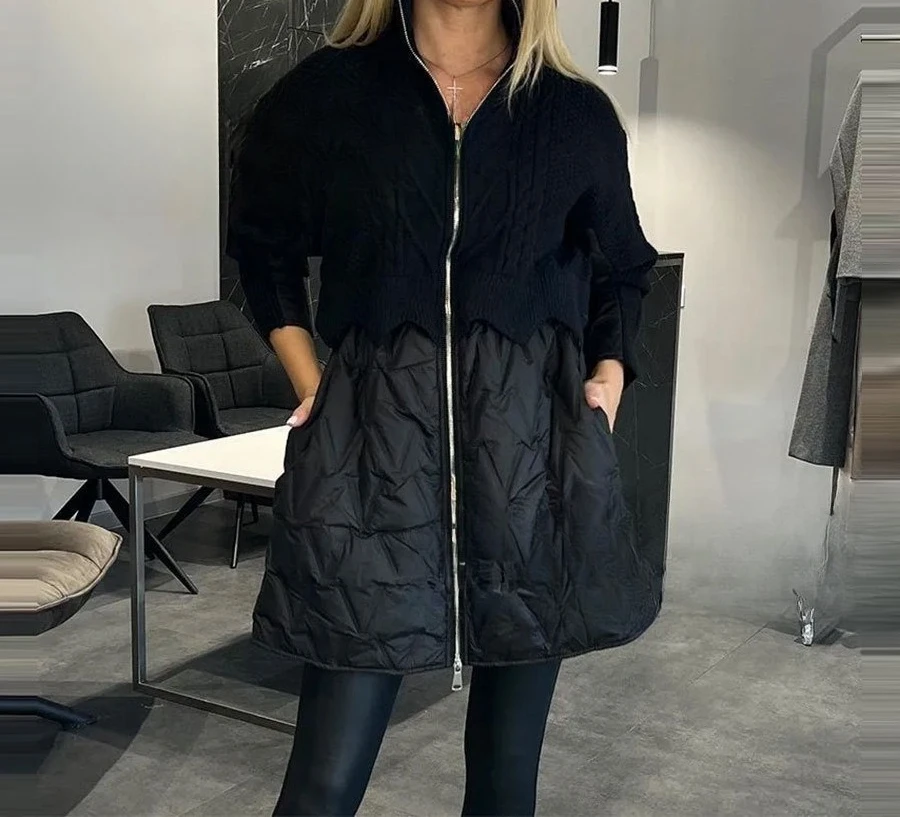 2025 Autumn/Winter New Fashion Women's Casual High Collar Medium To Long Cotton Jacket
2025 Autumn/Winter New Fashion Women's Casual High Collar Medium To Long Cotton Jacket