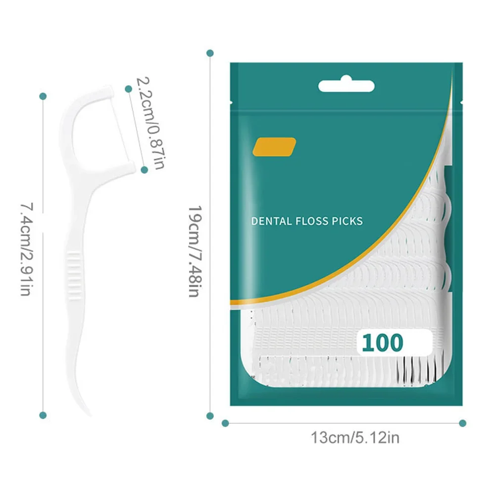 100-500PCS Disposable Dental Floss Picks, Ultra Thin Toothpicks & Interdental Cleaners, Family Pack Teeth Cleaning Tools for Ora
100-500PCS Disposable Dental Floss Picks, Ultra Thin Toothpicks & Interdental Cleaners, Family Pack Teeth Cleaning Tools for Ora