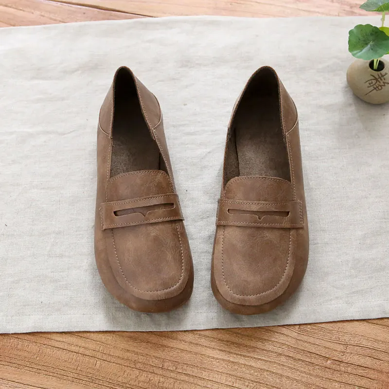 Retro Artistic Soft Bottom Single Shoes Handmade Casual Women's Original Design Low Cut Flat Bottom Fashionable Flats
Retro Artistic Soft Bottom Single Shoes Handmade Casual Women's Original Design Low Cut Flat Bottom Fashionable Flats