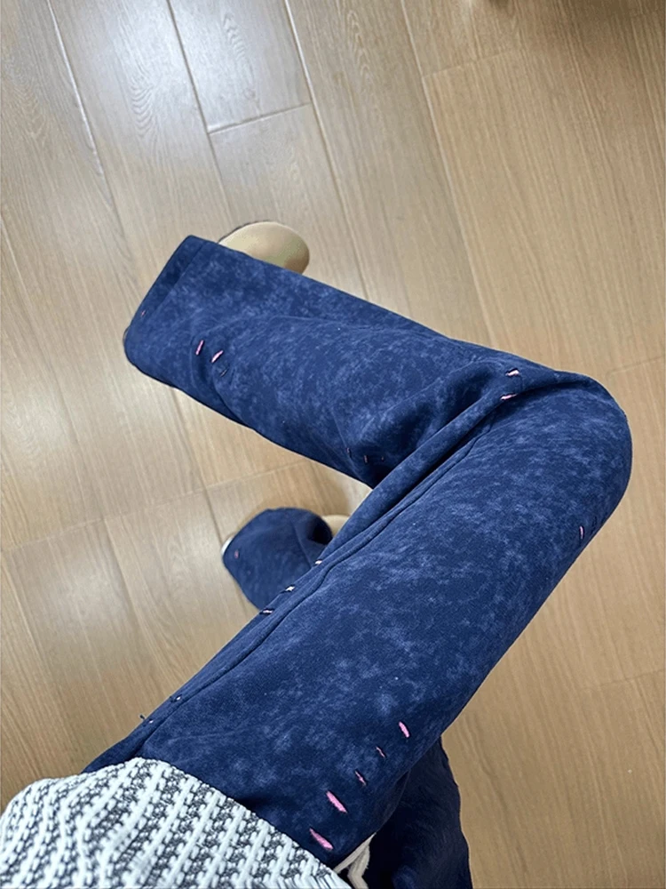 Мужские спортивные штаны American Sle Distred Tie-Dye, повседневные спортивные брюки с прямыми штанинами для подростков, осенняя сезонная одежда
Мужские спортивные штаны American Sle Distred Tie-Dye, повседневные спортивные брюки с прямыми штанинами для подростков, осенняя сезонная одежда