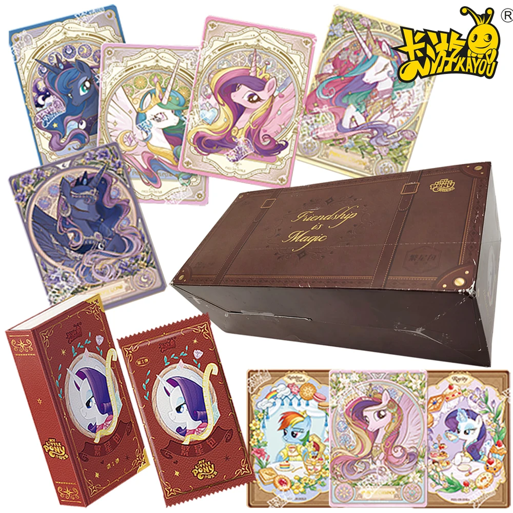 Genuine KAYOU My Little Pony Collection Card Christmas Gift Cute Protagonist Friendship Eternal Card Encouragement Gift for Kid
Genuine KAYOU My Little Pony Collection Card Christmas Gift Cute Protagonist Friendship Eternal Card Encouragement Gift for Kid