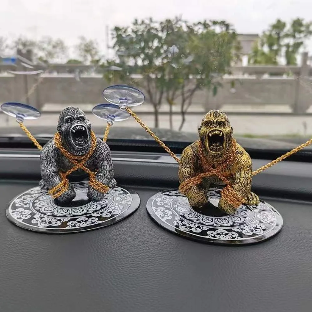 Аксессуары для украшения приборной панели автомобиля Gorilla, украшение для дома с нескользящим ковриком и золотой цепочкой, персонализированные подарки, украшение автомобиля
Аксессуары для украшения приборной панели автомобиля Gorilla, украшение для дома с нескользящим ковриком и золотой цепочкой, персонализированные подарки, украшение автомобиля