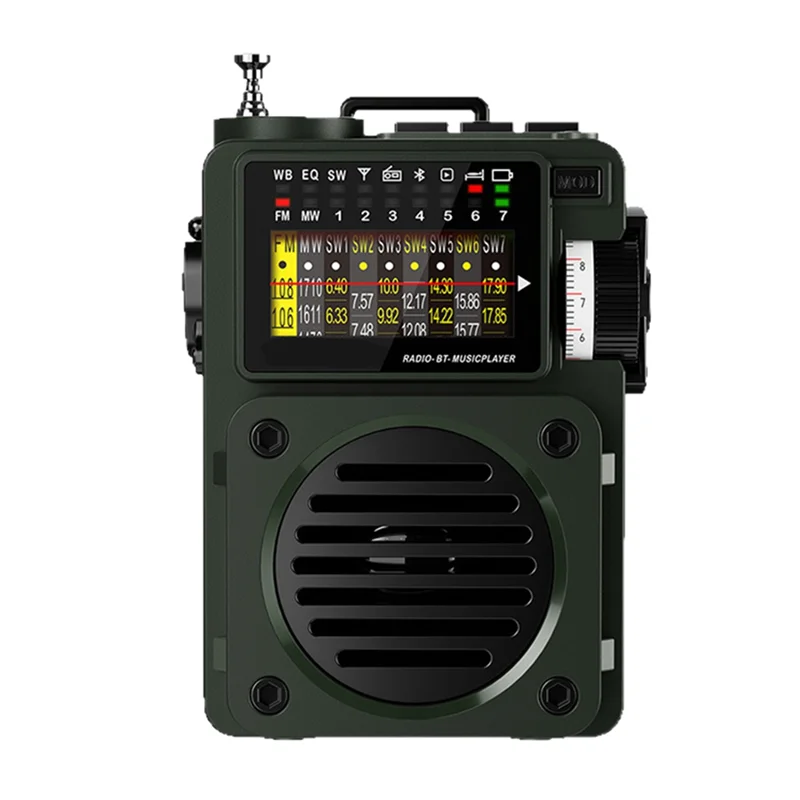 B04C-HRD-700 Полнодиапазонное радио MW/FM/SW/WB Портативный мультимедийный музыкальный плеер Bluetooth TF-карта Поддержка приемника
B04C-HRD-700 Полнодиапазонное радио MW/FM/SW/WB Портативный мультимедийный музыкальный плеер Bluetooth TF-карта Поддержка приемника