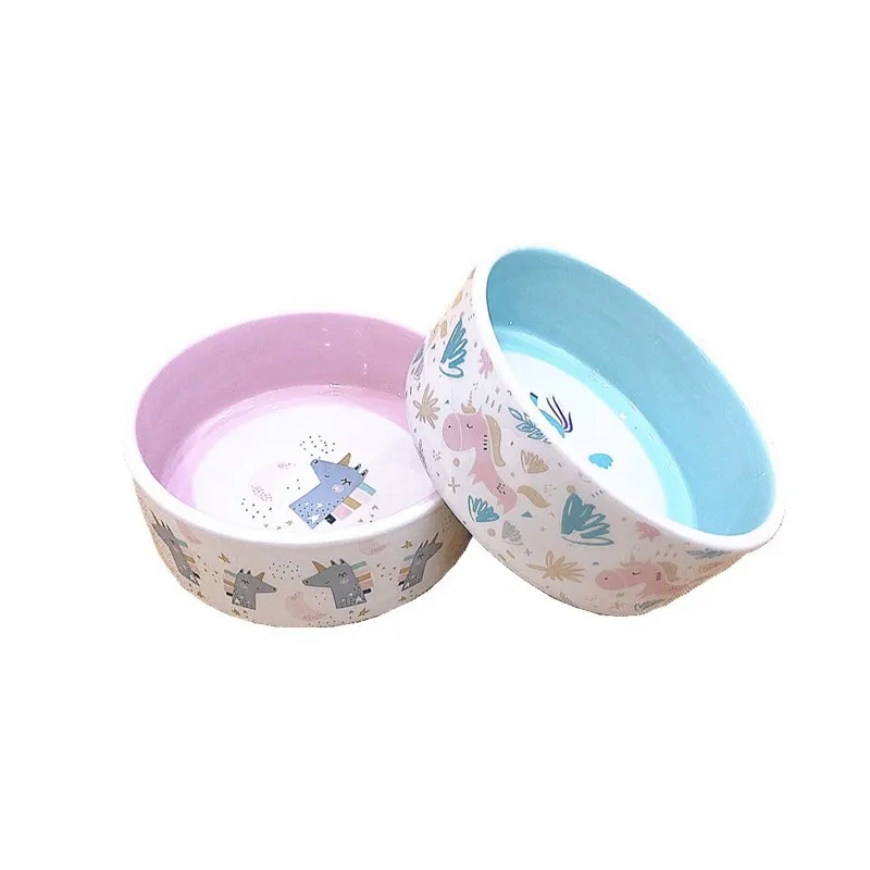 Cartoon Print Cat Bowls Pet Food and Water Bowls Ceramic for Cats Dogs Pets Bowl Food Water Feeding Pet Supplies
Cartoon Print Cat Bowls Pet Food and Water Bowls Ceramic for Cats Dogs Pets Bowl Food Water Feeding Pet Supplies