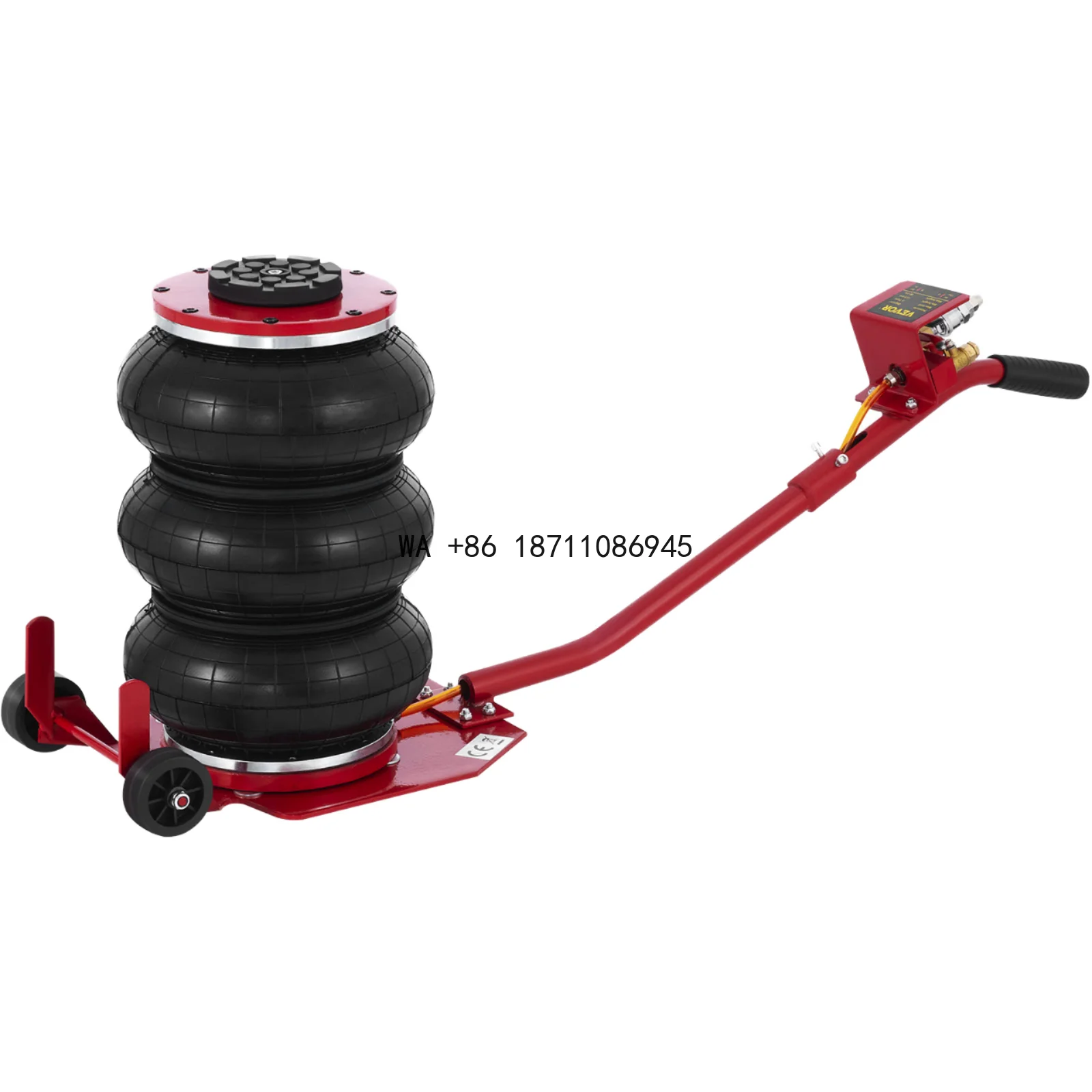 3-Ton Air Hydraulic Car Jack Hot Sale 3-Tier Folding Pneumatic Jack Triple Bag Steel
3-Ton Air Hydraulic Car Jack Hot Sale 3-Tier Folding Pneumatic Jack Triple Bag Steel