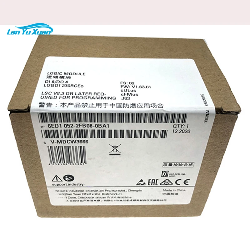 Product bargaining, do not order directly 6ED1055-1FB10-0BA2 LOGO! 230RCEo Logic Module PLC
Product bargaining, do not order directly 6ED1055-1FB10-0BA2 LOGO! 230RCEo Logic Module PLC