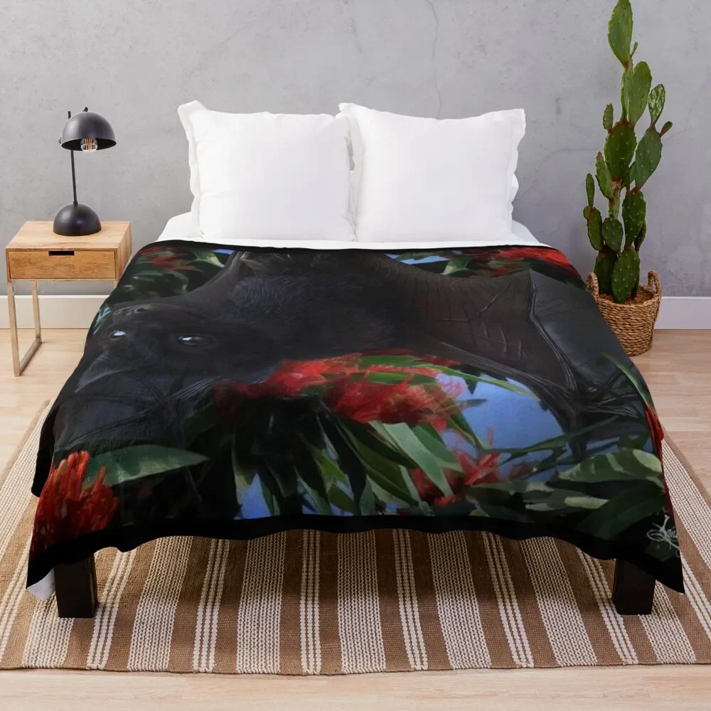 Spitfire A Beautiful Black Flying Fox Bat. Throw Blanket Thermal Sofa warm winter Blankets
Spitfire A Beautiful Black Flying Fox Bat. Throw Blanket Thermal Sofa warm winter Blankets