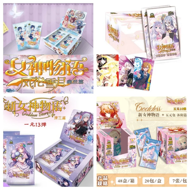 Goddess Story Trading Cards 16th Mucha Edition Rare Anime Collectible Cards Hobby Collectors Collectible Desktop Fun Gift
Goddess Story Trading Cards 16th Mucha Edition Rare Anime Collectible Cards Hobby Collectors Collectible Desktop Fun Gift