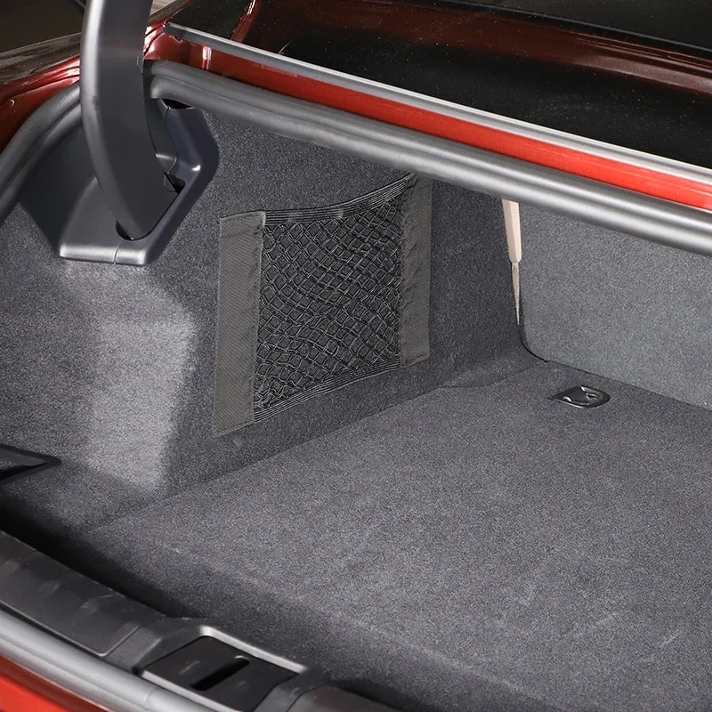 For Porsche Taycan 2019-2024 Black Car Trunk Double Mesh Organizer Cargo Organizer Car Accessories 38*25 Cm
For Porsche Taycan 2019-2024 Black Car Trunk Double Mesh Organizer Cargo Organizer Car Accessories 38*25 Cm