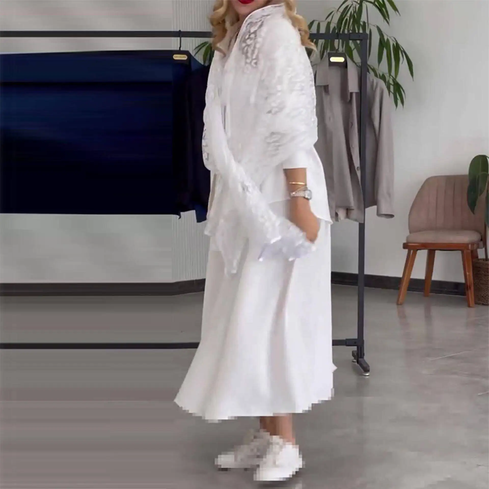2025 New Comfortable Casual Open Cardigan Top And Half-length Skirt Two-piece Set Women's Fashionable Ensemble Winter Long Sl...
2025 New Comfortable Casual Open Cardigan Top And Half-length Skirt Two-piece Set Women's Fashionable Ensemble Winter Long Sl...