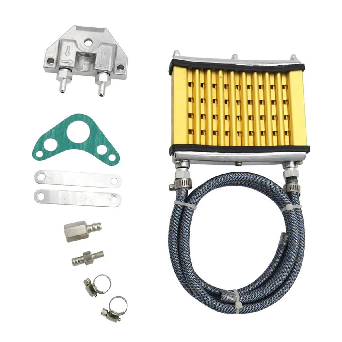 Universal Motorcycle Engine Cooling Radiator for 50cc 70cc 90cc 110cc 125cc /150cc ATV Dirt Pit Bike ATV
Universal Motorcycle Engine Cooling Radiator for 50cc 70cc 90cc 110cc 125cc /150cc ATV Dirt Pit Bike ATV