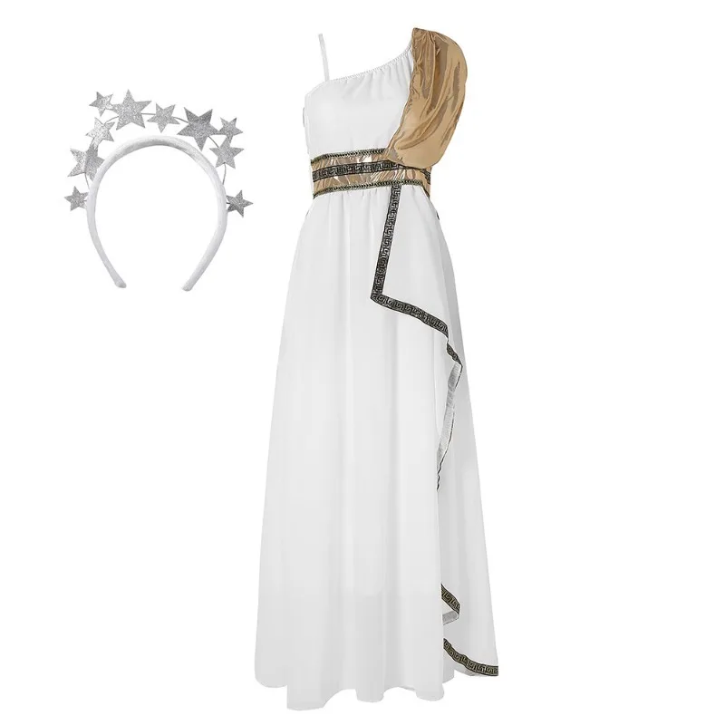 Egpytian Princess Cosplay Dress Greek Goddess Woman COS Outfits Halloween Carnival Party SUit for Role Play Masquerade Suit
Egpytian Princess Cosplay Dress Greek Goddess Woman COS Outfits Halloween Carnival Party SUit for Role Play Masquerade Suit