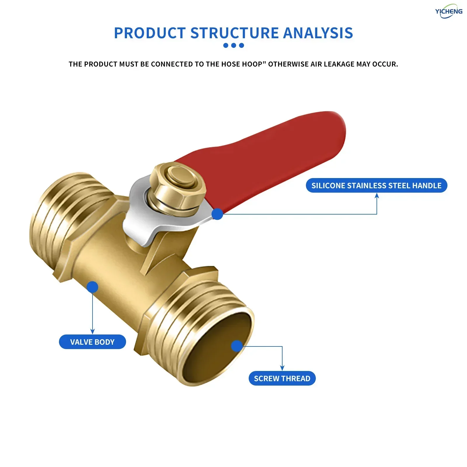 PNEUMATIC Brass Red handle ball valve with external thread 1/4"3/8"1/2" inch (Pack of 5) Can discharge liquids and gases
PNEUMATIC Brass Red handle ball valve with external thread 1/4"3/8"1/2" inch (Pack of 5) Can discharge liquids and gases