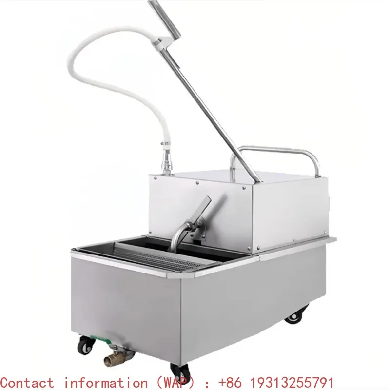 【Seller's Recommendation】35L Stainless Steel Restaurant Fryer Filter Restaurant Deep Fryer Oil Filter Cart Machine
【Seller's Recommendation】35L Stainless Steel Restaurant Fryer Filter Restaurant Deep Fryer Oil Filter Cart Machine