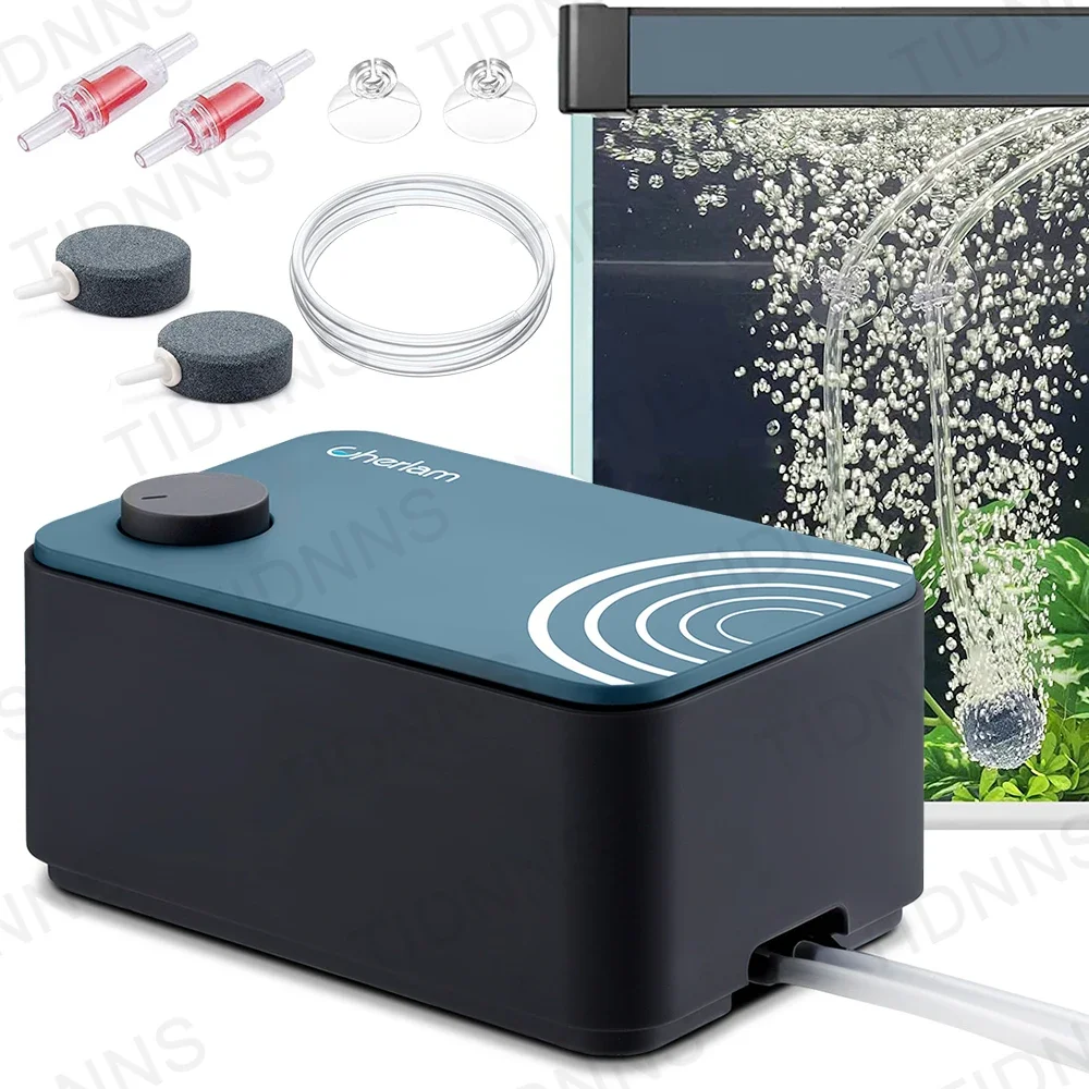 Silent Aquarium Oxygen Air Pump with Check Valve Fish Tank Double Outlet Large Oxygenator Aquarium Air Compressor Aerator 220v8w
Silent Aquarium Oxygen Air Pump with Check Valve Fish Tank Double Outlet Large Oxygenator Aquarium Air Compressor Aerator 220v8w