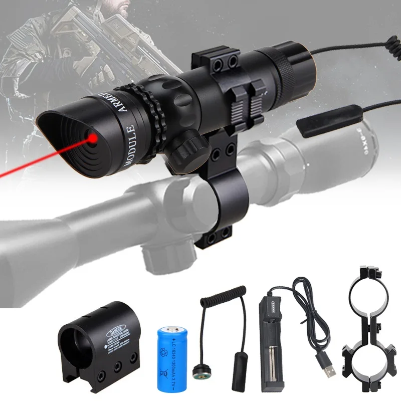 Outdoor Hunting Flashlight Tactical Laser Sight Scope Camping Rifle Collimator Red Green Laser Pointer Hunt Lasers Lighting
Outdoor Hunting Flashlight Tactical Laser Sight Scope Camping Rifle Collimator Red Green Laser Pointer Hunt Lasers Lighting