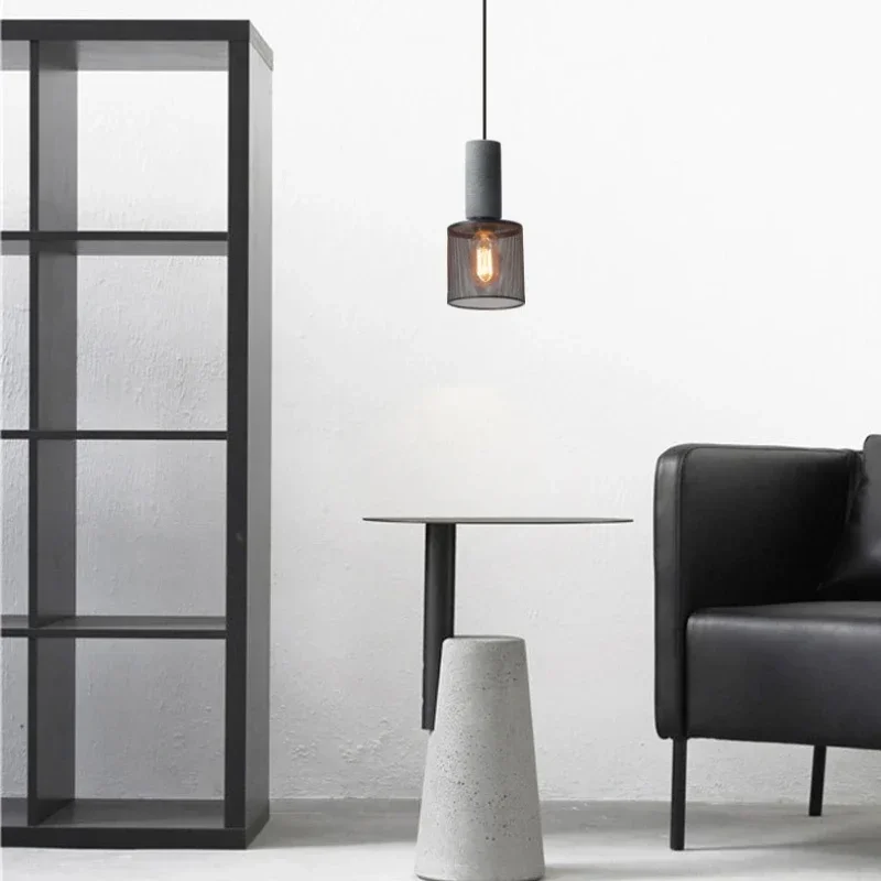 SANDYHA Nordic Vintage Industrial Ceiling Chandelier Cement Iron Pendant Light Hanging Lamp for Bedroom Living Room Bedside
SANDYHA Nordic Vintage Industrial Ceiling Chandelier Cement Iron Pendant Light Hanging Lamp for Bedroom Living Room Bedside