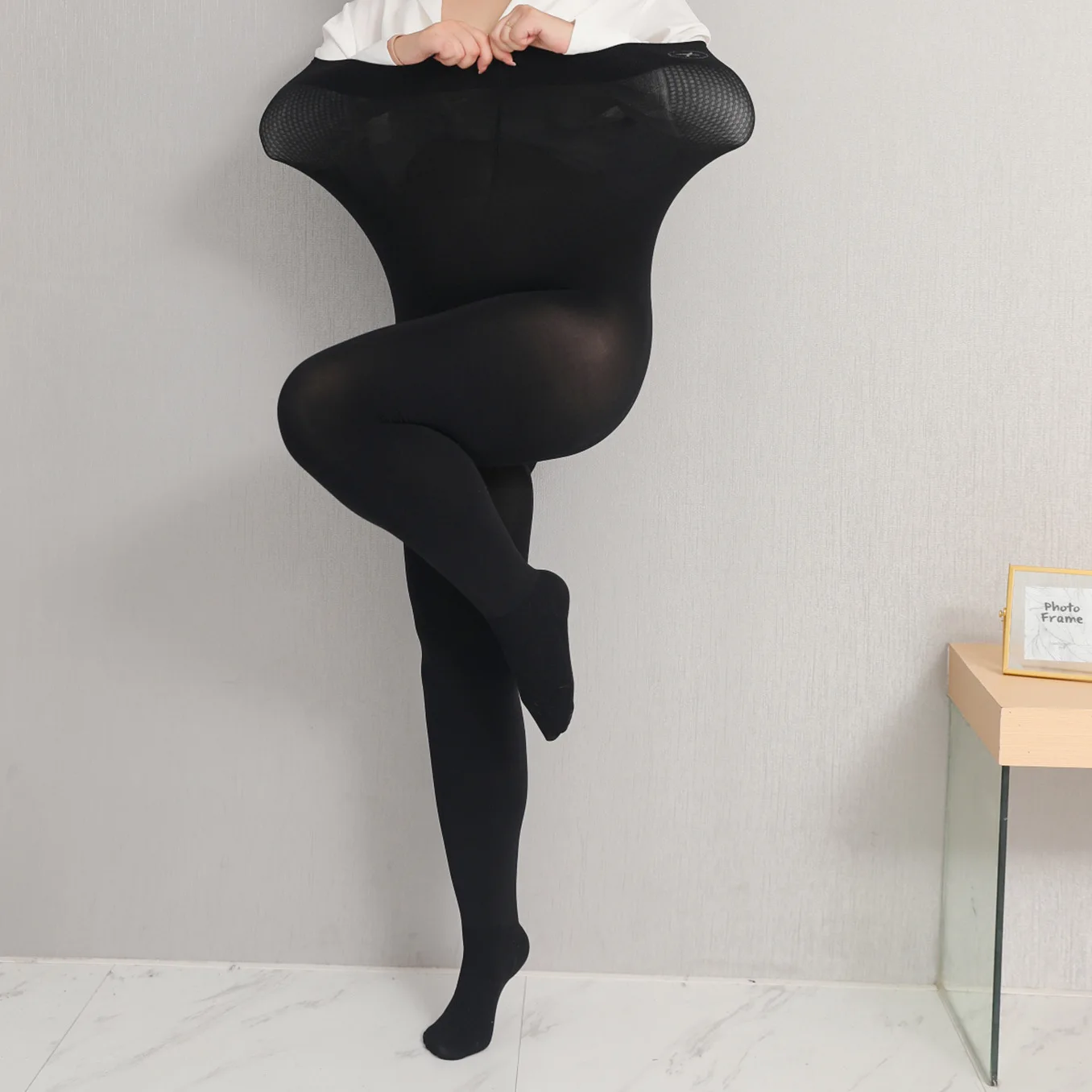 High Waist Female Plus Size Stretchy Thick Tights 100D Women Fleece Pantyhose Autumn Warm 50-100kg Black White Skin Color
High Waist Female Plus Size Stretchy Thick Tights 100D Women Fleece Pantyhose Autumn Warm 50-100kg Black White Skin Color