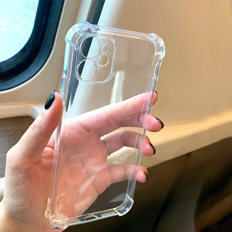 Four-corner Airbag Shockproof Phone Case For iPhone 16 15 14 13 12 11 17 Pro Max Mini 6 7 8 Plus SE For iPhone 17 Air
Four-corner Airbag Shockproof Phone Case For iPhone 16 15 14 13 12 11 17 Pro Max Mini 6 7 8 Plus SE For iPhone 17 Air