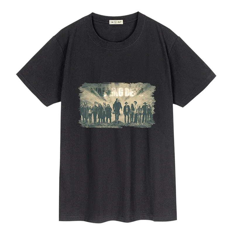 The Walking Dead Season 11A Key Art Adult Short Sleeve T-Shirt Crew Neck Fitted Soft Summer Cotton Casual Tee Shirt Clothes
The Walking Dead Season 11A Key Art Adult Short Sleeve T-Shirt Crew Neck Fitted Soft Summer Cotton Casual Tee Shirt Clothes