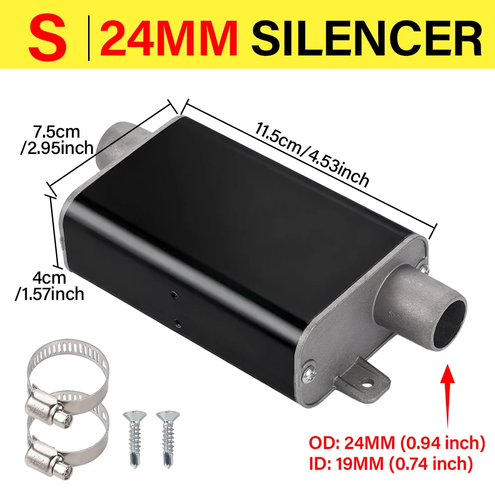 24MM Air Diesel Parking Heater Exhaust Pipe, Suitable for Cars and Trucks General for Webasto Eberspacher Heater Accessories
24MM Air Diesel Parking Heater Exhaust Pipe, Suitable for Cars and Trucks General for Webasto Eberspacher Heater Accessories