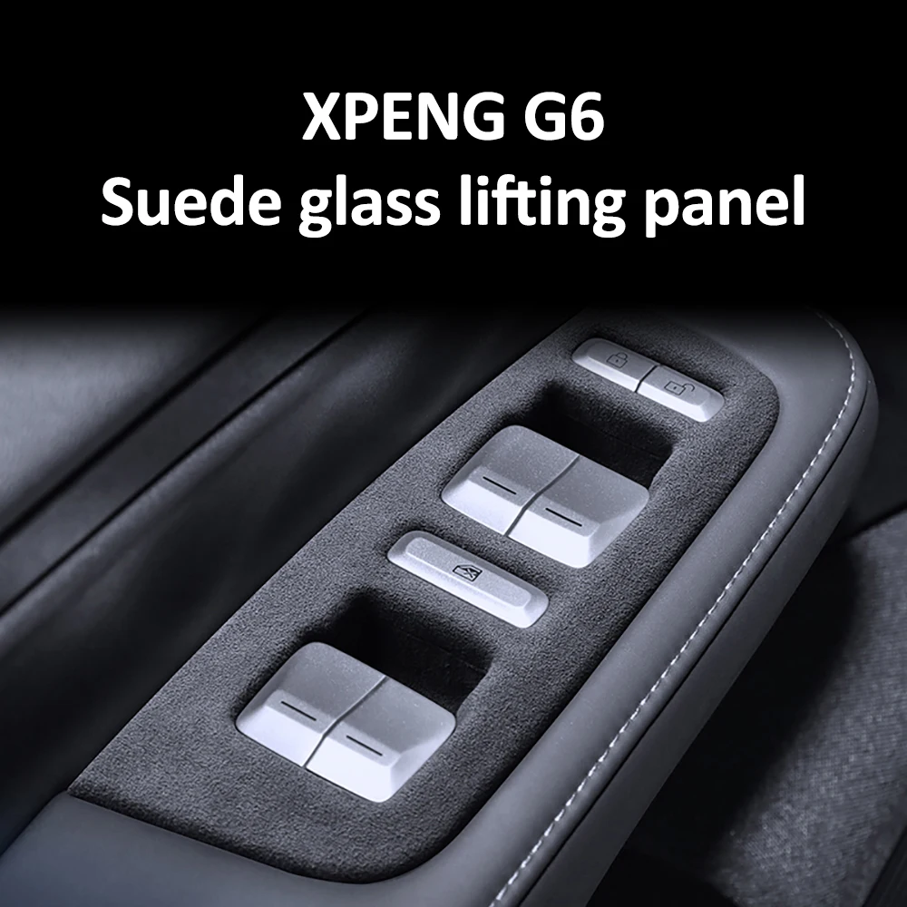Подходит для Xpeng G6, панель кнопок стеклоподъемника, Италия, алькантара, замша, обновление интерьера, защитная наклейка, автомобильные аксессуары
Подходит для Xpeng G6, панель кнопок стеклоподъемника, Италия, алькантара, замша, обновление интерьера, защитная наклейка, автомобильные аксессуары