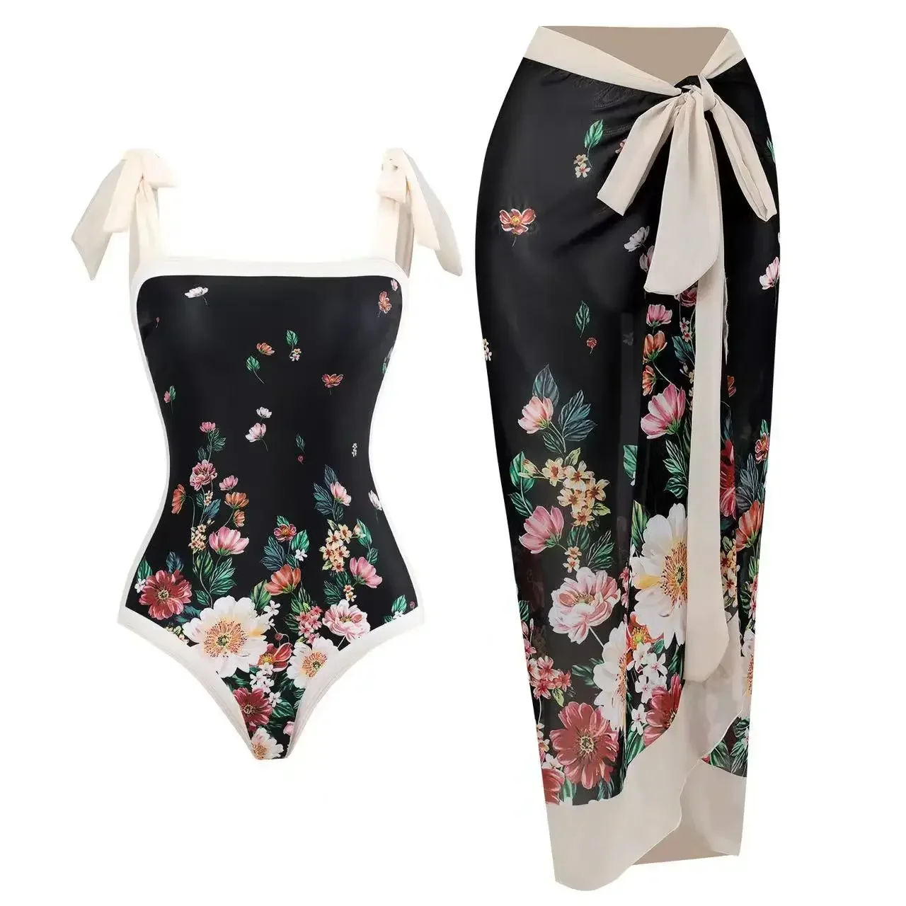 2026 New Woman Swimwear Sets Bodysuit Bathing Suit+Beach Skirt Two Pieces Women's Swimsuit Jumpsuit+Cover Up Female Beachwear
2026 New Woman Swimwear Sets Bodysuit Bathing Suit+Beach Skirt Two Pieces Women's Swimsuit Jumpsuit+Cover Up Female Beachwear