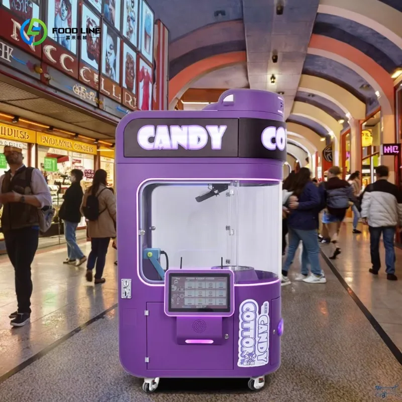 Customized Commercial Automatic Cotton Candy Vending Machine Reliable Amusement Parks Entertainment Centers Shopping Malls
Customized Commercial Automatic Cotton Candy Vending Machine Reliable Amusement Parks Entertainment Centers Shopping Malls