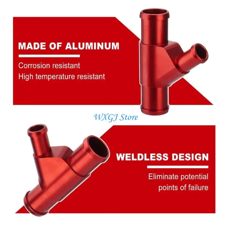 37JE Aluminum Alloy Cooling System Y Pipe Radiator Coolant Connector Hose For F250 F350 F450 F550 E350 E450 Truck
37JE Aluminum Alloy Cooling System Y Pipe Radiator Coolant Connector Hose For F250 F350 F450 F550 E350 E450 Truck