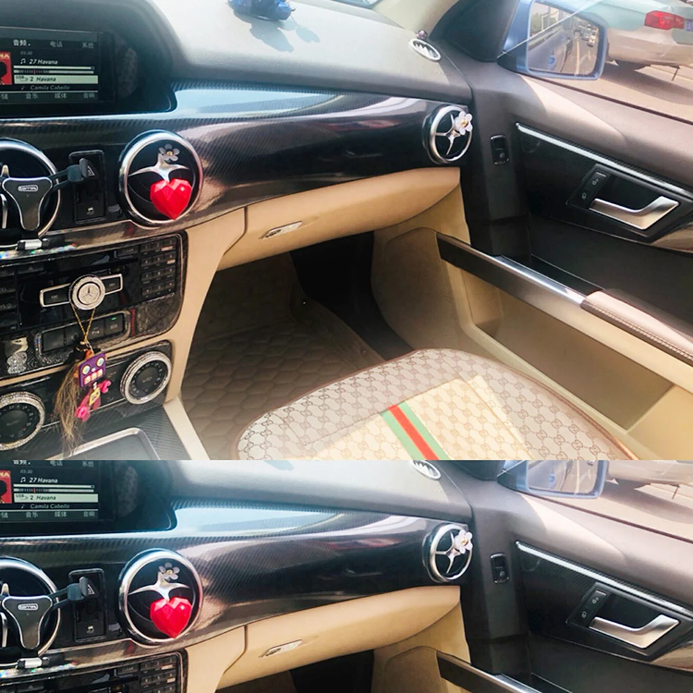 For Mercedes Benz GLK GX204 2013-2016 Car-Styling 5Carbon Fiber Car Interior Center Console Color Molding Sticker Decals Parts
For Mercedes Benz GLK GX204 2013-2016 Car-Styling 5Carbon Fiber Car Interior Center Console Color Molding Sticker Decals Parts