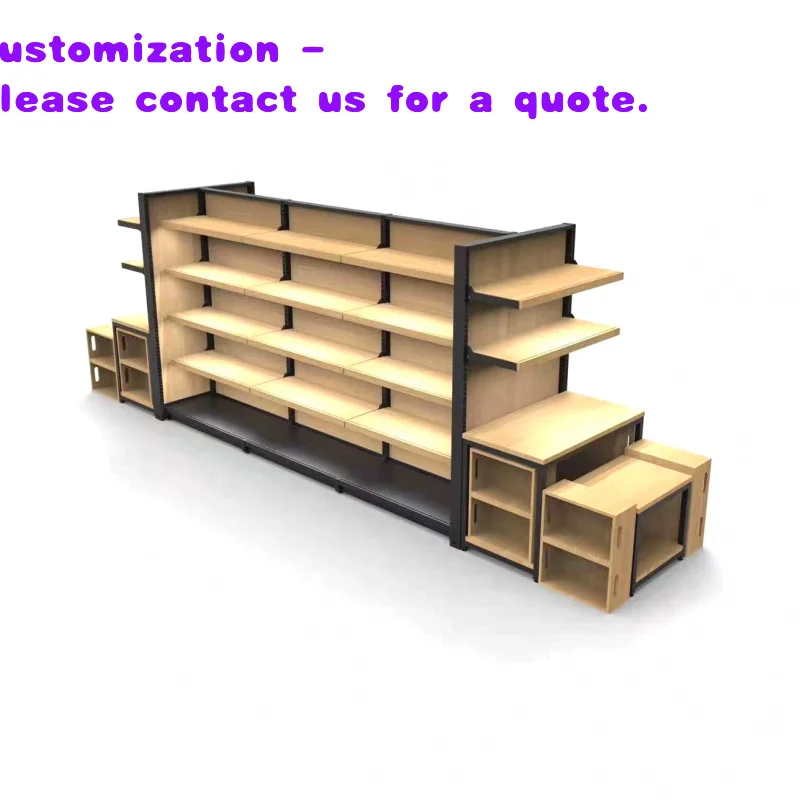custom.Professional Customized Gondola Shelving Supermarket Shelf Supermarket Metal&Wood Shelves Retail Display Rac
custom.Professional Customized Gondola Shelving Supermarket Shelf Supermarket Metal&Wood Shelves Retail Display Rac
