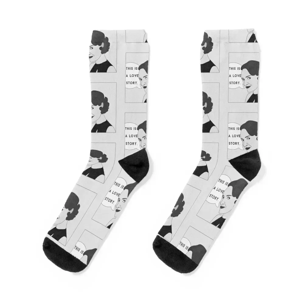 Fleabag This is a Love Story Comic Illustration Socks Men's cotton bright garter custom sports Socks Men Women's
Fleabag This is a Love Story Comic Illustration Socks Men's cotton bright garter custom sports Socks Men Women's