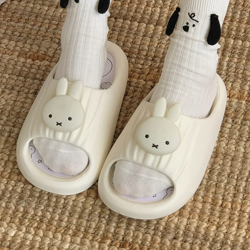 Miffy Cartoon Slippers Women Washable Insole Soft Sole Non-slip Indoor Home Casual Outdoor Wear Breathable Lightweight Slides
Miffy Cartoon Slippers Women Washable Insole Soft Sole Non-slip Indoor Home Casual Outdoor Wear Breathable Lightweight Slides
