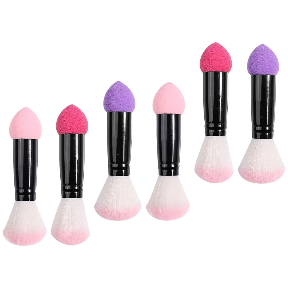 6Pcs Double Ended Blush Brush Soft Dual Sided Makeup Brushes for Cream Liquid Powder Foundation Contour Concealer Blending Face
6Pcs Double Ended Blush Brush Soft Dual Sided Makeup Brushes for Cream Liquid Powder Foundation Contour Concealer Blending Face