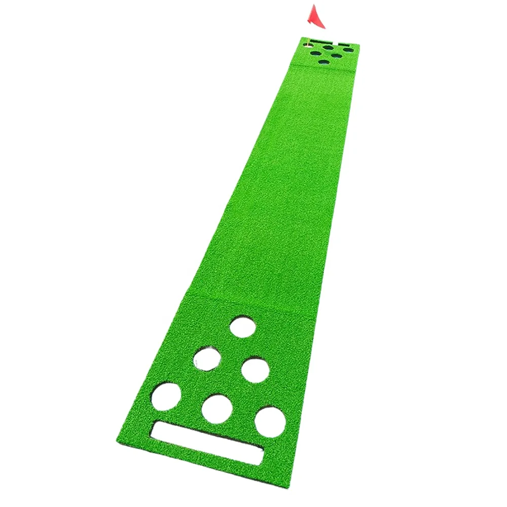 2026 Custom Multi-functional Artificial Turf Mini Golf Putter Mat Golf Club Putting Practice Mat With Ball Box And Putting Holes
2026 Custom Multi-functional Artificial Turf Mini Golf Putter Mat Golf Club Putting Practice Mat With Ball Box And Putting Holes