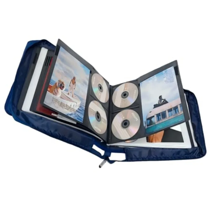 DVD Storage with Extra Wide Title Cover Pages for Blu Ray Movie Music Audio Disk Portable Carrying Binder Holder Wallet Album H
DVD Storage with Extra Wide Title Cover Pages for Blu Ray Movie Music Audio Disk Portable Carrying Binder Holder Wallet Album H
