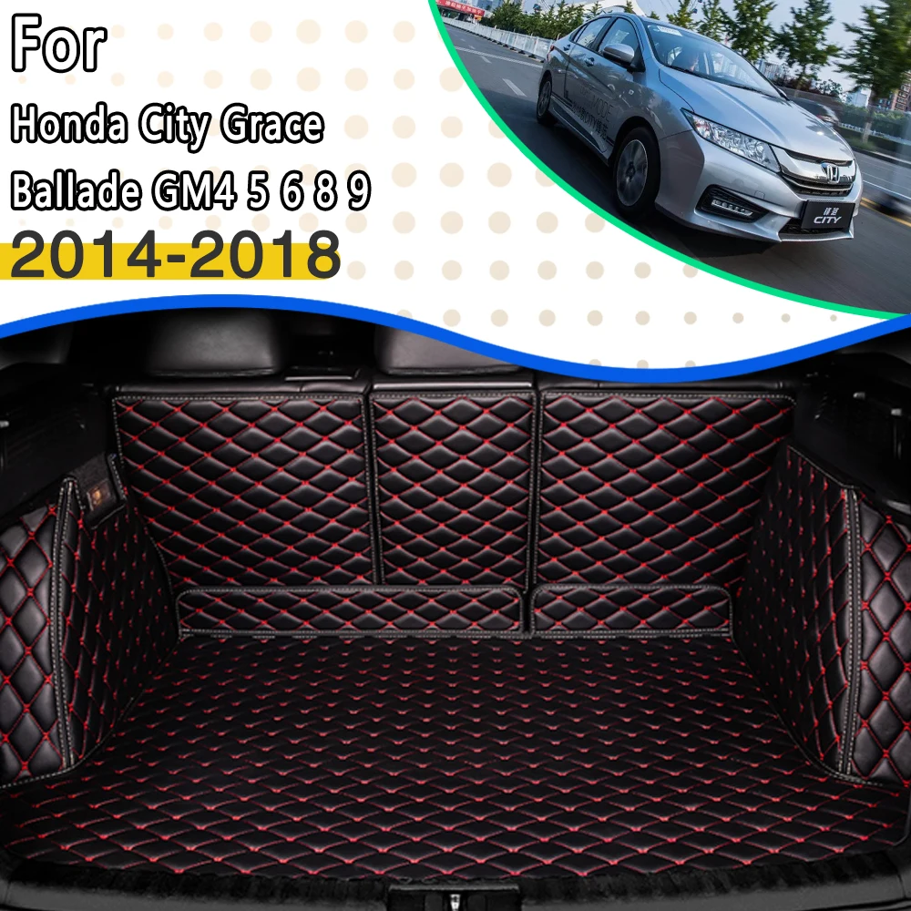 Trunk Mats For Honda City GM4 5 6 8 9 2014 2015 2016 2017 2018 Waterproof Dedicated Fully Surrounded Trunk Mat Car Accessories
Trunk Mats For Honda City GM4 5 6 8 9 2014 2015 2016 2017 2018 Waterproof Dedicated Fully Surrounded Trunk Mat Car Accessories