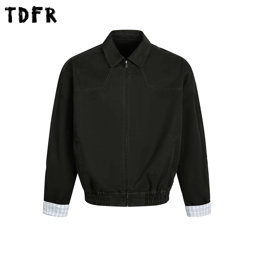 Spliced Cargo Jacket Mens Contrast Retro Casual Autumn Lapel Loose Long Sleeve Outerwear Man
Spliced Cargo Jacket Mens Contrast Retro Casual Autumn Lapel Loose Long Sleeve Outerwear Man