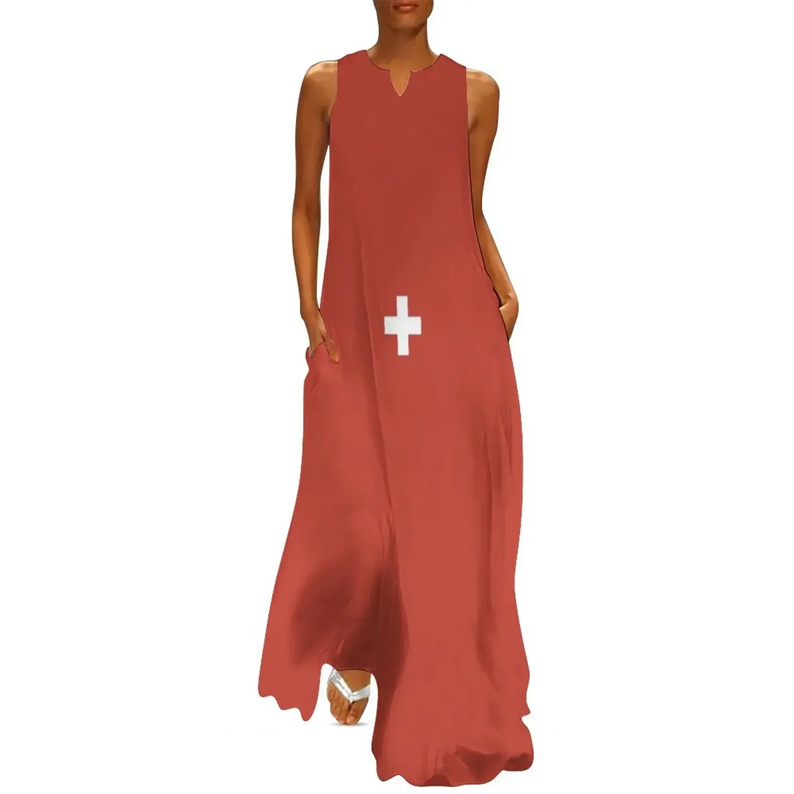 Flag of Switzerland Long Dress Women's summer dresses Clothing women's clothing korea stylish Summer women's clothing Dress
Flag of Switzerland Long Dress Women's summer dresses Clothing women's clothing korea stylish Summer women's clothing Dress