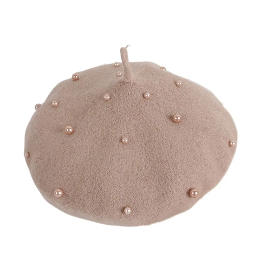 Sweet Pearl Children's Beret Woolen Solid Color Baby Wool Hat Warm Korean Style Painter Hat Autumn
Sweet Pearl Children's Beret Woolen Solid Color Baby Wool Hat Warm Korean Style Painter Hat Autumn