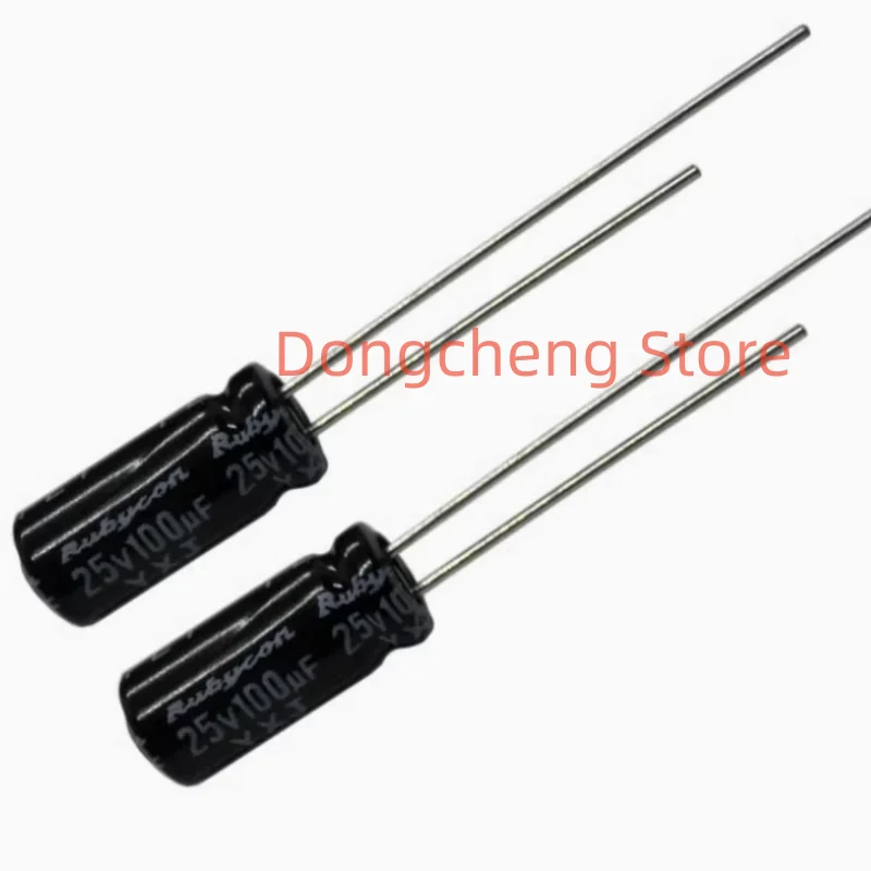 20 шт./50 шт. новый оригинальный 25YXJ100M 25V100UF YXJ 5X11 Rubycon алюминиевый электролитический конденсатор 100 мкФ 25 В длительный срок службы с низким импедансом
20 шт./50 шт. новый оригинальный 25YXJ100M 25V100UF YXJ 5X11 Rubycon алюминиевый электролитический конденсатор 100 мкФ 25 В длительный срок службы с низким импедансом